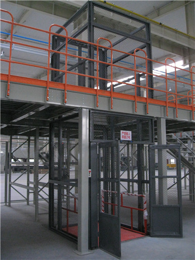 导轨式升降机成功案例